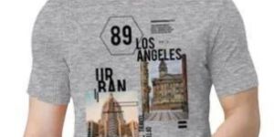 Mens Half Sleeve Printed Cotton T-Shirt