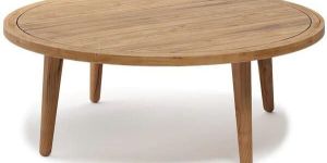 Round Wooden Coffee Table