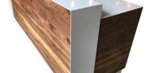 Wooden Reception Counter