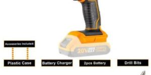 INGCO CDLI20028 20V CORDLESS DRILL SCREWDRIVER
