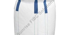 650kg White Plain FIBC Jumbo Bag
