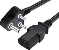 PVC 3 Pin Power Cord