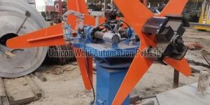 Double Mandrel Uncoiler Swiveling Machine