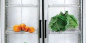 Vertical Glass Door Freezer