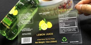 Roll Form Transparent PVC Sticker Flexo Graphi