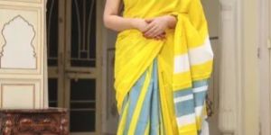 Ladies Cotton Party Wear Saree