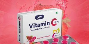 Pam Vitamin C Strawberry Lozenges