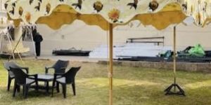 Wooden Frame Umbrella