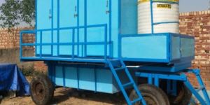 FRP Modular 6 Seater Mobile Toilet Van