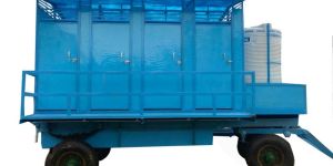 FRP Modular 8 Seater Mobile Toilet Van