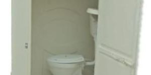 FRP Western Style Portable Toilet Cabin