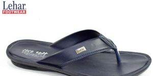Mens Daily Wear Leather Slippers