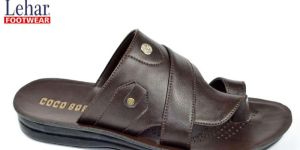 Mens Stylish PU Slippers