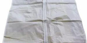 White Zipper Garments Cover