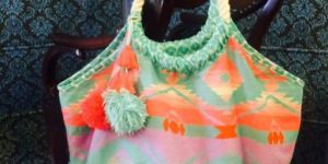 Jute Hemp Dari Tote Bag for Women