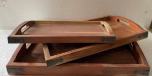 Mango Wood Tray Set