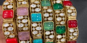 Designer Moissanite Kada