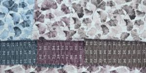 Jute Cotton Digital Print Fabric