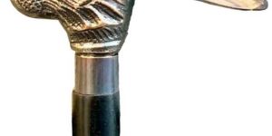 Rabbit Head Designer Handle Wooden Walking Stick