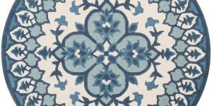 Wool Round Hand Tufted Rugs