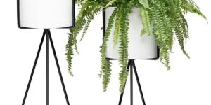 Tall Metal Iron Plant Stand Flower Pot Stand