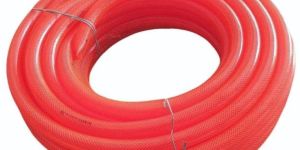 Red PVC Braided Hose Pipe