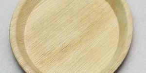 6 Inch Round Areca Leaf Plate