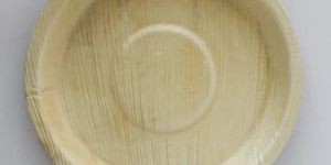8 Inch Round Areca Leaf Plate