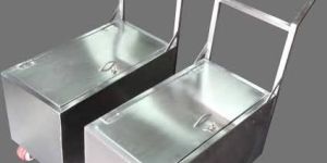 Stainless Steel Weight Box Trolley