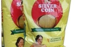 Silver Coin Traditional Chakki Fresh Atta