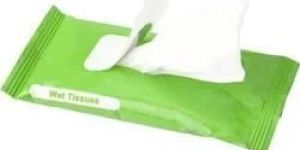 White Wet Tissue Paper