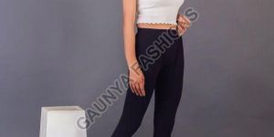 Black Ankle Length Leggings