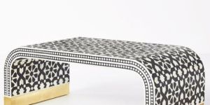 Bone Inlay Coffee Tables