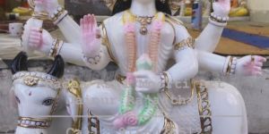 Umiya Mata Marble Moorti (Size: 18 inch)