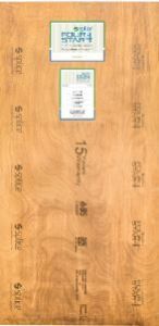 Splice 4 Star Block Board Hardwood 19mm