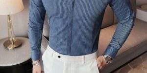 Mens Slim Fit Full Sleeve Shirt