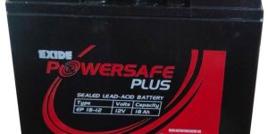 12Volt 18AH Exide Make SMF VRLA Battery