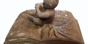 Sandstone Save Girl Statue