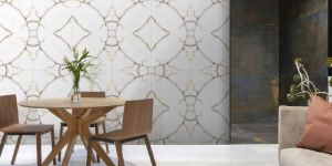 Nebula Onyx Bookmatch Glossy Porcelain Tiles