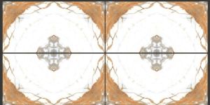 Wonder White Bookmatch Glossy Porcelain Tiles