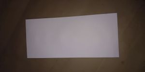 Plain White Paper Envelope