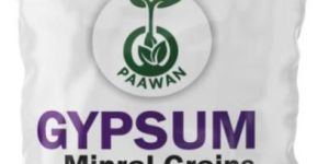 Gypsum Mineral Grains