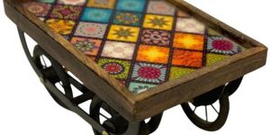 Wooden Thela Serving Platter