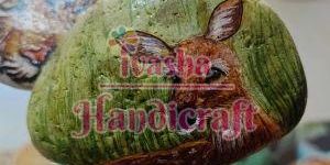 Hand Painted River Pebbles Stone