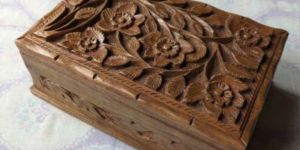 Fancy Carved Wooden Box