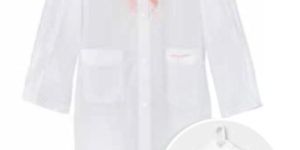 White EVA Long Raincoat