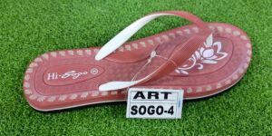 Ladies Red Slippers