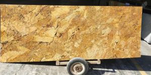 Alaska Gold Granite Slabs