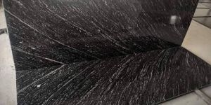 Martino Black Granite Slabs