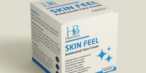 HB Skin Feel Kumkumadi Face Brightening Cream 100 Gm Pack for Men and Women